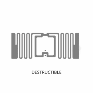 Étiquette RFID destructible anti fraude sécurité NXP UCODE 9 — Tag compatible UHF EPC Gen2 — IDTrace France