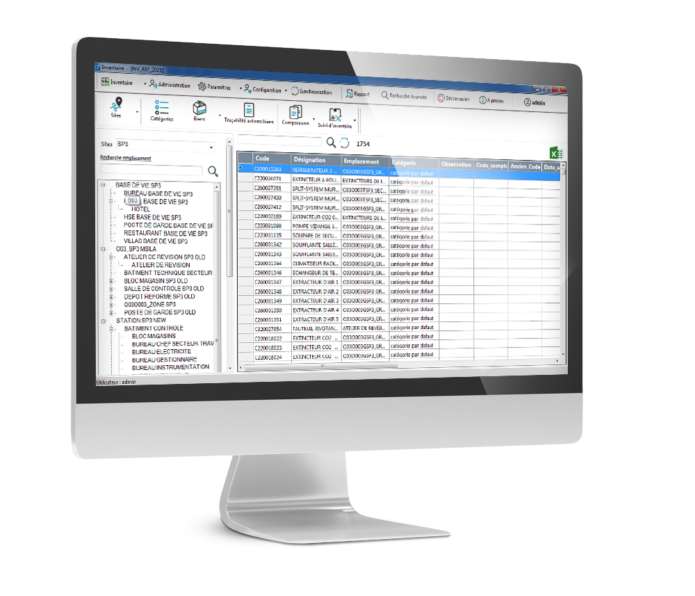 Organisation des biens - InventWay Solution